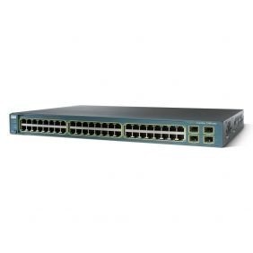 Cisco WS-C3560-48TS-E Catalyst 3560 48-Port 10/100 + 4 SFP Slots Multi-Layer Ethernet Switch