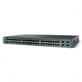 Catalyst 3560 48-Ports 10/100 + 4 SFP Ports Standard Image (Refurbished) Layer 3 Switch