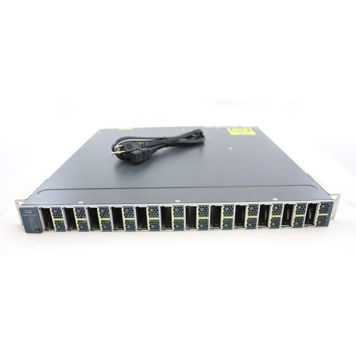 Cisco WS-C3560E-12D-S 12-Port 10GE Catalyst 3560E Switch, Missing Slot Covers