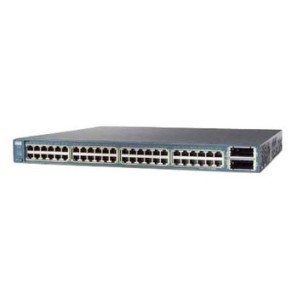 Cisco WS-C3560E-48TD-S Catalyst 3560E 48-Port Gigabit Switch with 2 x 10GbE Uplink