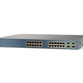 Catalyst 3560 24 x 10/100/1000 Ports (PoE) - 4 x SFP Ports - Enhanced Image