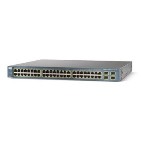 Cisco WS-C3560G-48PS-E 48-Port Catalyst Switch (3500 / 3560G Series) - 48 x 10/100/1000 Ports (PoE) - 4 x SFP Ports - Enhanced Image