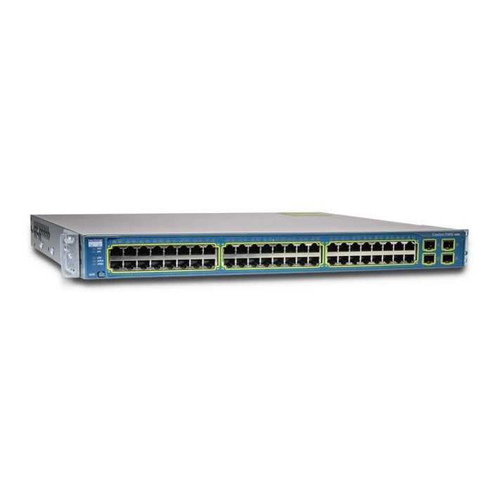 Cisco WS-C3560G-48TS-S Catalyst 3560 48-Port 10/100/1000T + 4SFP Gigabit Ethernet Switch Layer 3