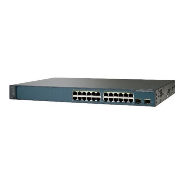 Cisco WS-C3560V2-24TS-E Catalyst 3560v2 24-Port 10/100 Switch +2 SFP Enhanced Image