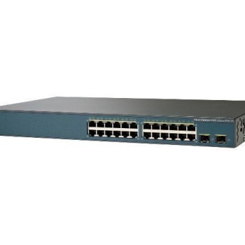 CAT3560V2 24 10/100 + 2-SFP Standard Image Layer 3 Switch
