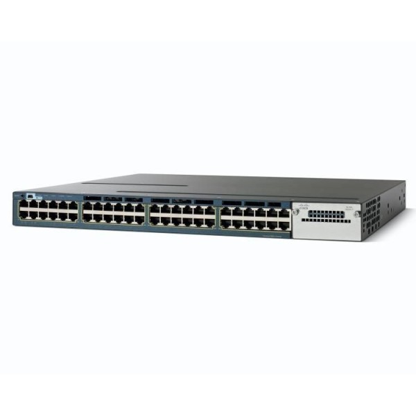 Cisco WS-C3560X-48PF-L 48-Port Full PoE Gigabit Ethernet Switch, LAN Base