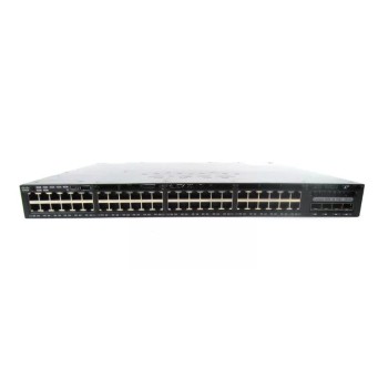 Cisco WS-C3650-48FD-E Catalyst 3650 48-Port Full PoE 2X10G Uplink Ipsvcs Layer 3 Switch