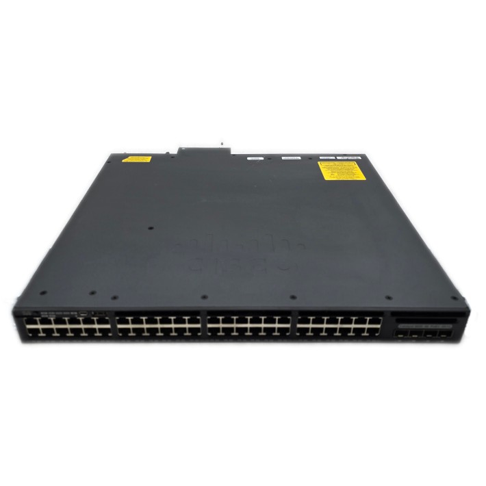 Cisco WS-C3650-48FS-E Catalyst 3650 48-Port Full PoE 4X1G Uplink IP Services Layer 3 Switch