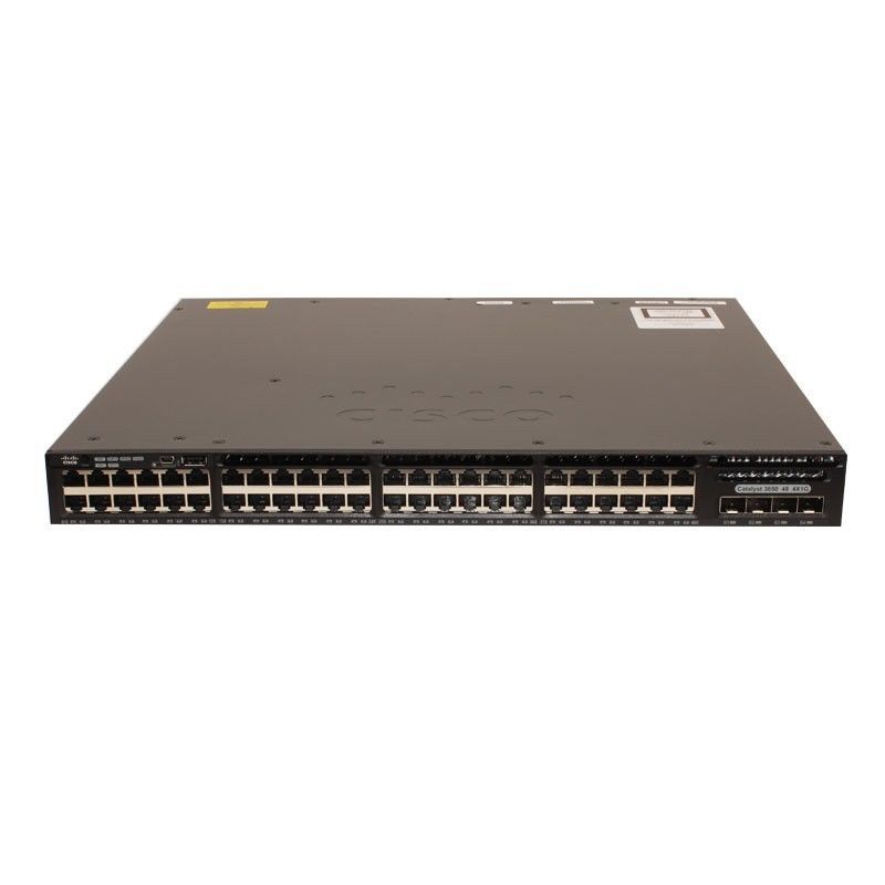 Cisco WS-C3650-48TS-S Catalyst 3650 48-Port Data 4X1G Uplink IP Base Layer 3 Switch