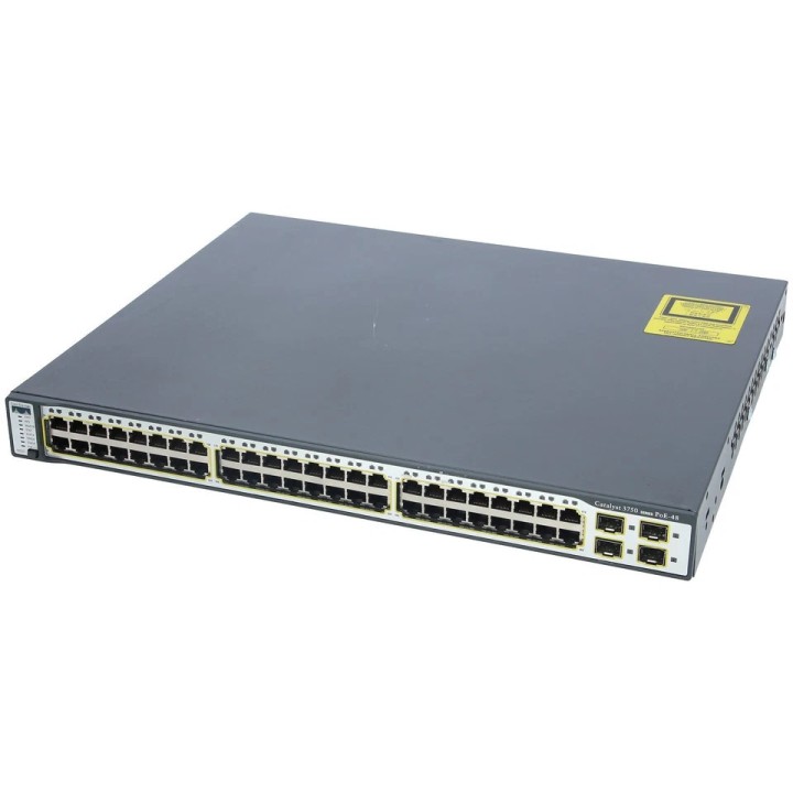 Cisco WS-C3750-48PS-E Catalyst 3750-48PS Stackable Ethernet Switch Cisco WS-C3750-48PS-E Catalyst 3750-48PS Stackable Ethernet Switch