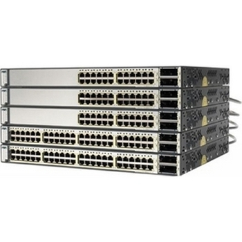 Cisco WS-C3750E-24PD-E Catalyst 3750E 24-Port 10/100/ 1000 PoE +2 10GE (X2) 750W IPS Software Layer 3 Switch