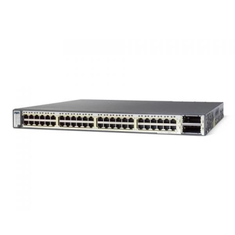 Cisco WS-C3750E-48TD-E Catalyst 3750E 48-Port 10/100/1000 + 2 X2 10-Gigabit Ethernet Ports Enhanced