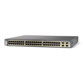 Cisco WS-C3750G-48PS-E 3750 48-Port 10/100/1000T PoE + 4 SFP Enhanced Network Switch
