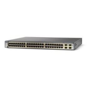 Cisco WS-C3750G-48PS-S Catalyst 3750 Switch 48-Port 10/100/1000T PoE +