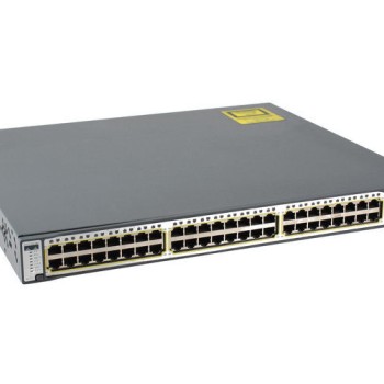 Catalyst 3750 48-Port 10/100/1000T 4 SFP Enhanced Multilayer Layer 3 Switch