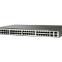 48-Port Catalyst Switch (3750 / 3750V2 Series) - 48 x 10/100/1000 Ports (PoE) - 4 x SFP Ports - Standard Image