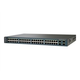 Cisco WS-C3750V2-48TS-S 48-Port Catalyst Switch (3750 / 3750V2 Series) - 48 x 10/100/1000 Ports - 4 x SFP Ports - Standard Image