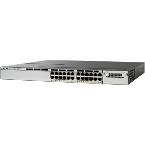 Cisco WS-C3750X-24P-E Catalyst 3750-X 24-Port Gigabit Ethernet Switch PoE IP Svcs