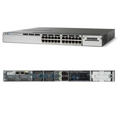 Stackable 24x 10/100/1000 Ethernet Ports, with 350W AC Power Supply