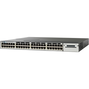 Cisco WS-C3750X-48P-E Catalyst 3750-X 48-Port Gigabit Ethernet Switch PoE IP Svcs