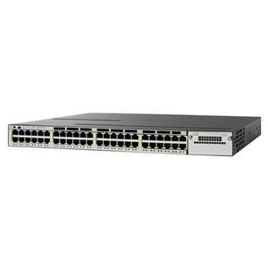 Cisco WS-C3750X-48P-L Catalyst 3750X 48-Port 10/100/1000 PoE LAN-Base Managed Switch