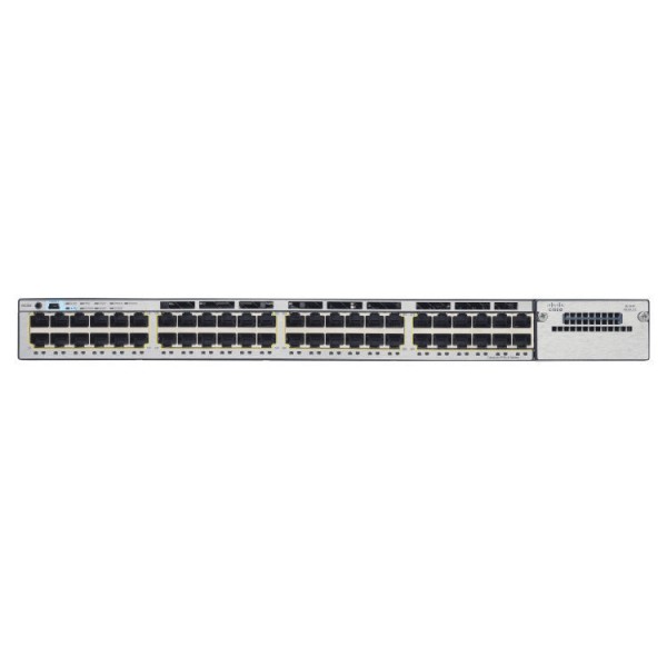 Cisco WS-C3750X-48U-S Catalyst 3750X 48-Port UPOE IP Base Layer 3 Switch