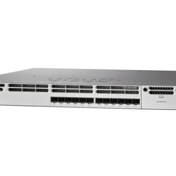 Catalyst 3850 Series Switch 12 SFP+ Ethernet Ports with 350W AC Power Supply