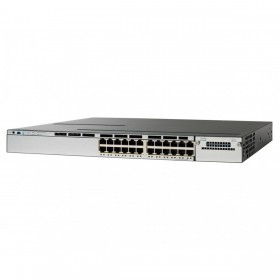 24-Ports - Manageable - 24 x PoE+ - Stack Port - 1 x Expansion PoE+ Switch, IP Base
