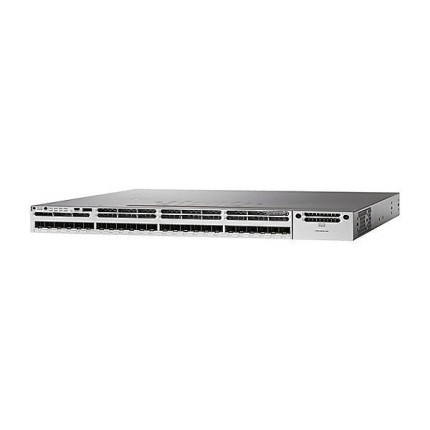 Cisco WS-C3850-24XS-E 24 SFP+ Ethernet Ports Switch with 715W AC Power Supply