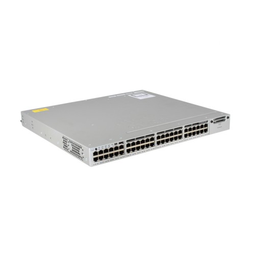 Cisco WS-C3850-48P-S Catalyst 3850 48-Port PoE IP Base Ethernet Switch, Single AC Power Supply