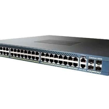Catalyst 4948 Enhanced L3 48-Port 10/100/1000+4 SFP 1 AC Power Supply Switch