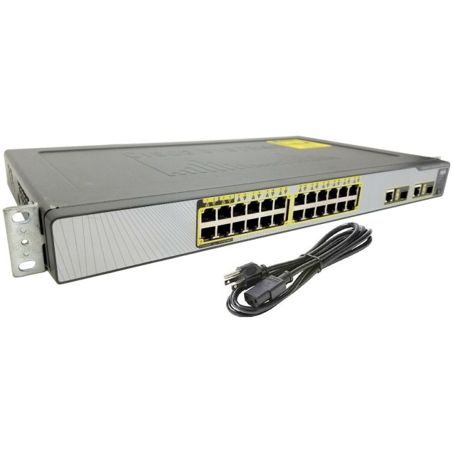 Cisco WS-CE500-24LC 24-Port External Managed Switch 10/100 with 4 PoE Cisco WS-CE500-24LC 24-Port External Managed Switch 10/100 with 4 PoE