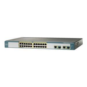 Cisco WS-CE520-24LC-K9 Catalyst Express 520-24LC - Switch - managed - 24 x 10/100 + 2 x combo Gigabit SFP - desktop - PoE