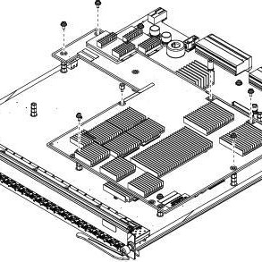 Distributed Forwarding Card Engine