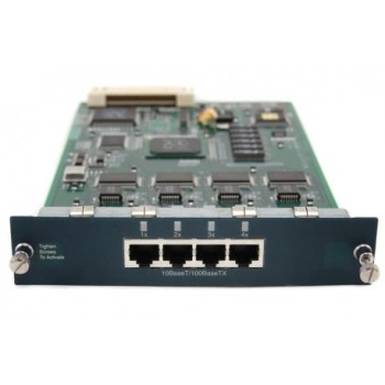4-Port 10/100 Switching Expansion Module 4-Port 10/100 Switching Expansion Module