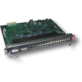 Cisco WS-X4232-GB-RJ 32-Port 10/100Base-TX RJ45, 2-Port GBIC Slots, Switching Module