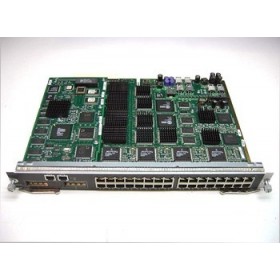 32-Port 10/100Base-TX RJ45, 2-Port GBIC Slots, Layer 3 Switching Module