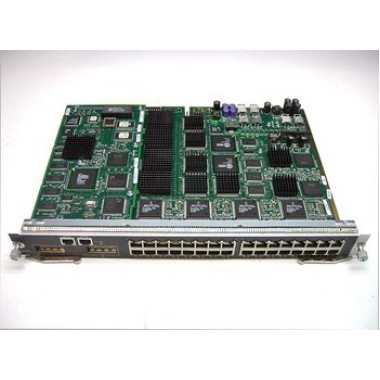 32-Port 10/100Base-TX RJ45, 2-Port GBIC Slots, Layer 3 Switching Module