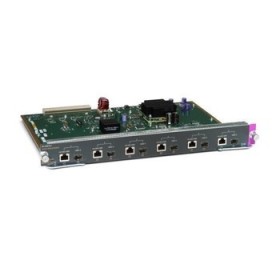 Cisco WS-X4506-GB-T Catalyst 4500 Switch - 6 x 10/100/1000 + 6 x shared SFP Module