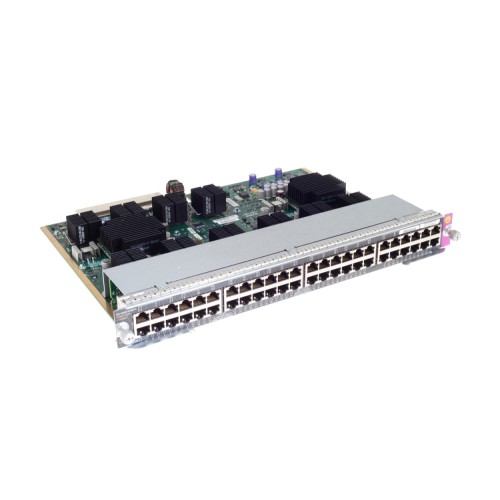 Cisco WS-X4648-RJ45V-E Catalyst 4500 48-Port PoE Gigabit Ethernet Module, E Series