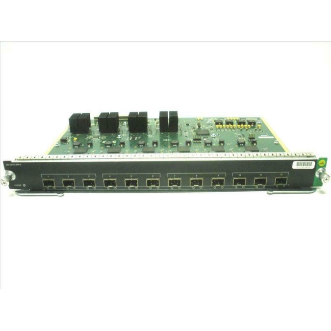 Cisco WS-X4712-SFP+E Catalyst 10GBE SFP+ 4500 E-Series Line Card - 12 x SFP+ 12 x Expansion Slots