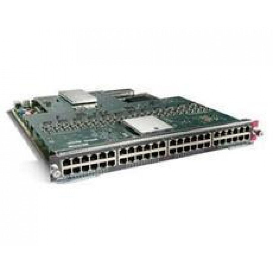 Cisco WS-X6148-45AF Cat6500 PoE 802.3af 10/100 48 Ports RJ45 Interface Module