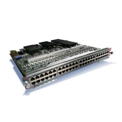 Cisco WS-X6148A-GE-45AF Catalyst 6500 48-Port 10/100/1000 Ethernet Module with Power over Ethernet (PoE) 802.3af