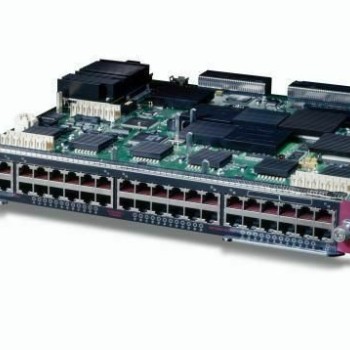 Catalyst 6500 48-Port 10/100 Ethernet Module, RJ45, Switch Fabric and Bus