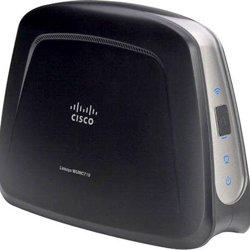 Cisco WUMC710 Wireless-AC Wi-Fi 5GHz Universal Media Connector Bridge with 4-Port Switch