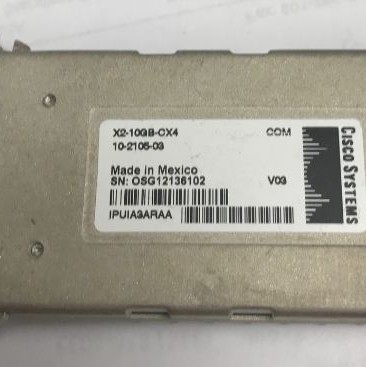 Cisco X2-10GB-CX4 10GBase-CX4 X2 Module for CX4 (Copper) Cable