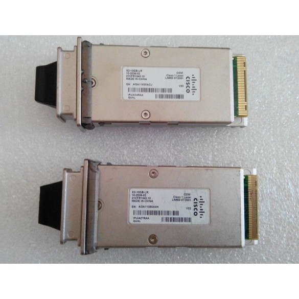 Cisco X2-10GB-LR-V03 10GBase-LR X2 Transceiver Module for SMF 1310-nm Wavelength SC Cisco X2-10GB-LR-V03 10GBase-LR X2 Transceiver Module for SMF 1310-nm Wavelength SC