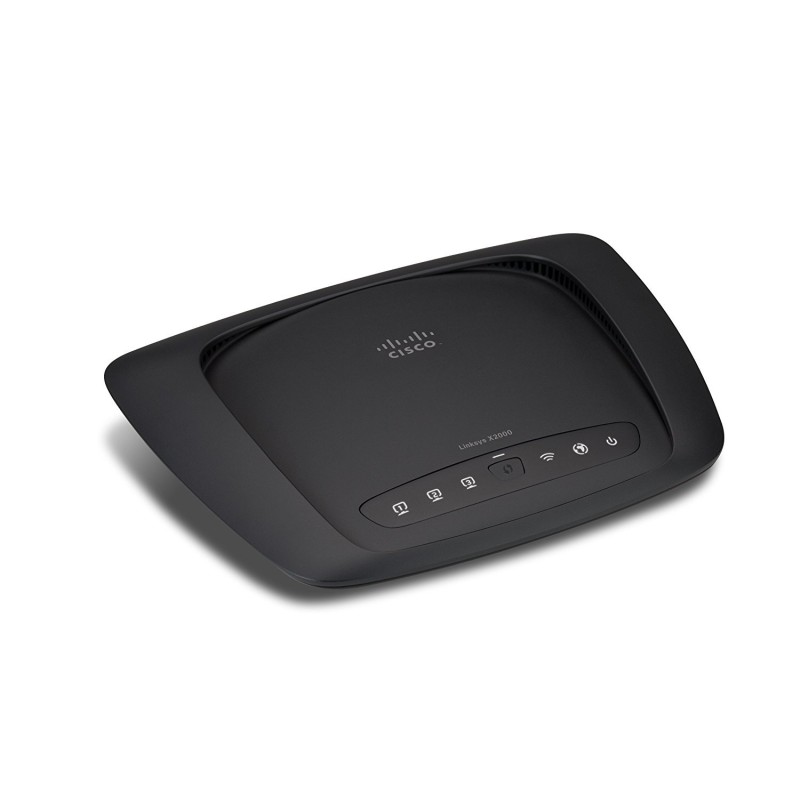 Cisco X2000 Wireless-N Router with ADSL2+ Modem