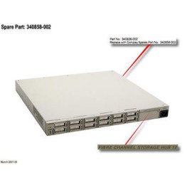 Compaq 295573-B22 12-Port Fibre Channel Storage Hub