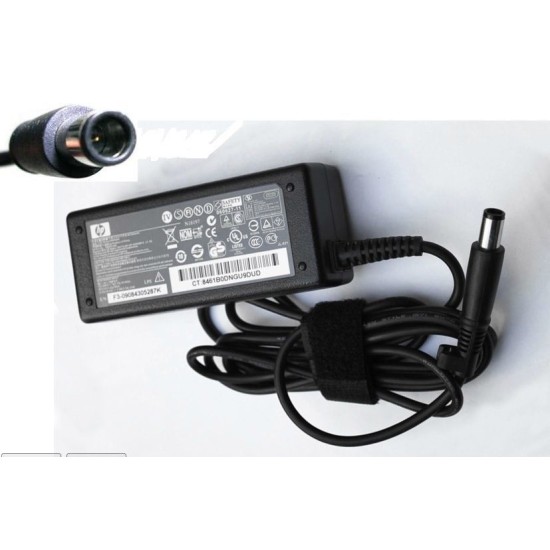 Compaq 391172-001 AC Adapter, 18.5V DC, 65W, 100-240V AC, Smart